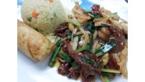 Weekly Dinner Special - Mongolian Trio (Adjustable Spice)